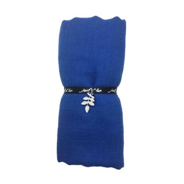 Ensfarvet tørklæde - Billede 4