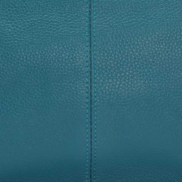 Clutch leather - Turquoise - Billede 2