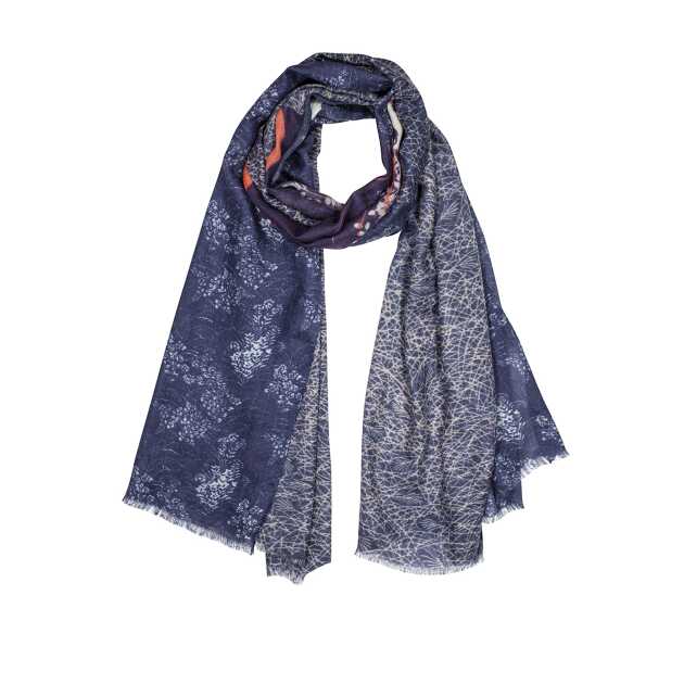 Scarf-Moonlight Navy