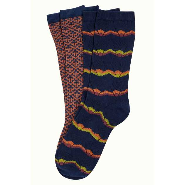 Gift Box Socks Marmora-Blue