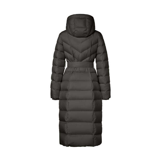 Zahra - long coat - bottle green - Billede 2