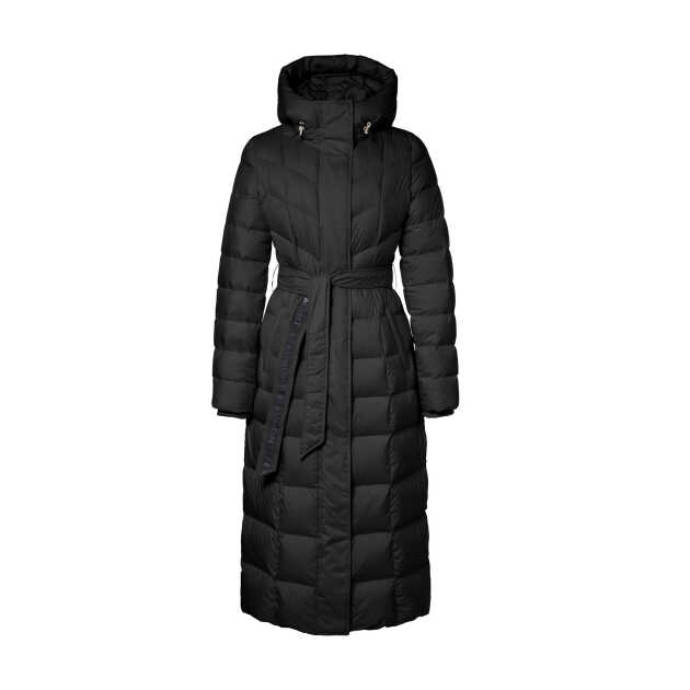 Zahra - long coat - bottle green - Billede 3