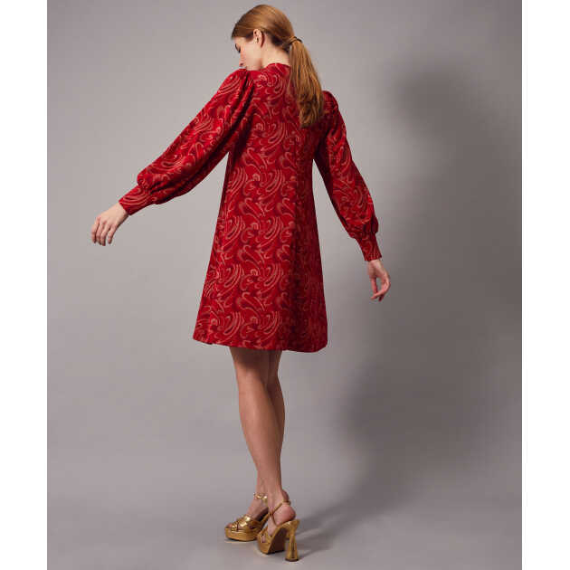 Hanna Dress - Red - Billede 3