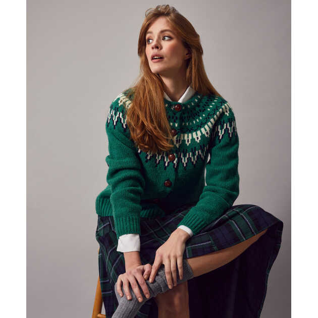 Joelle cardigan - green - Billede 2