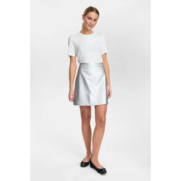 Nuellanora skirt - silver - Billede 4
