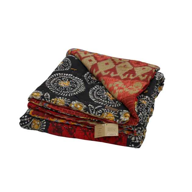 Vintagequilt i bomuld - Billede 2