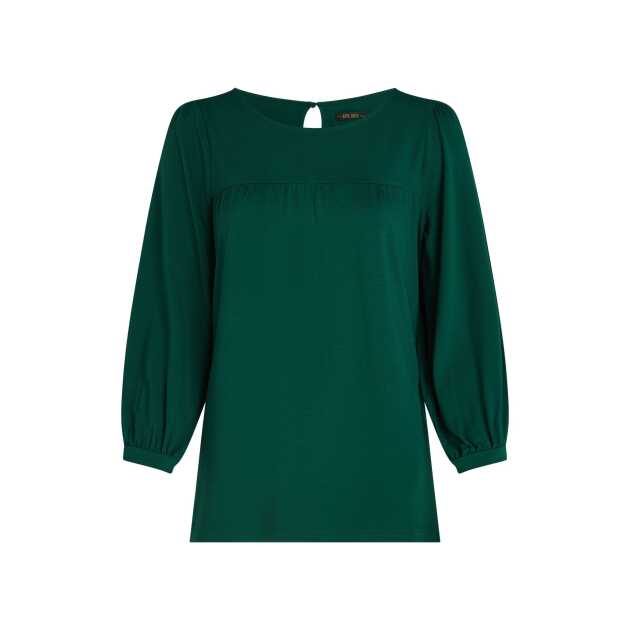 Luella top - Botanical green