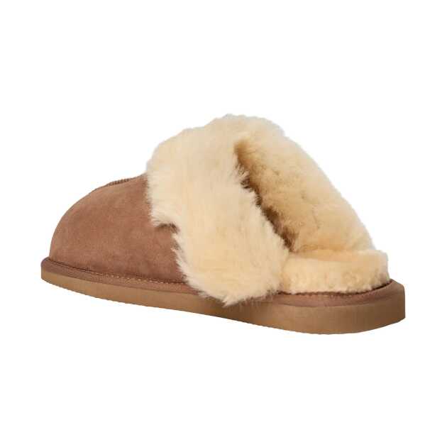 Jessica tøfler - Chestnut - Billede 2