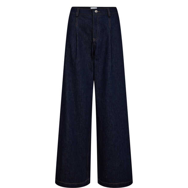 Nulondon jeans short - dark blue - Billede 4