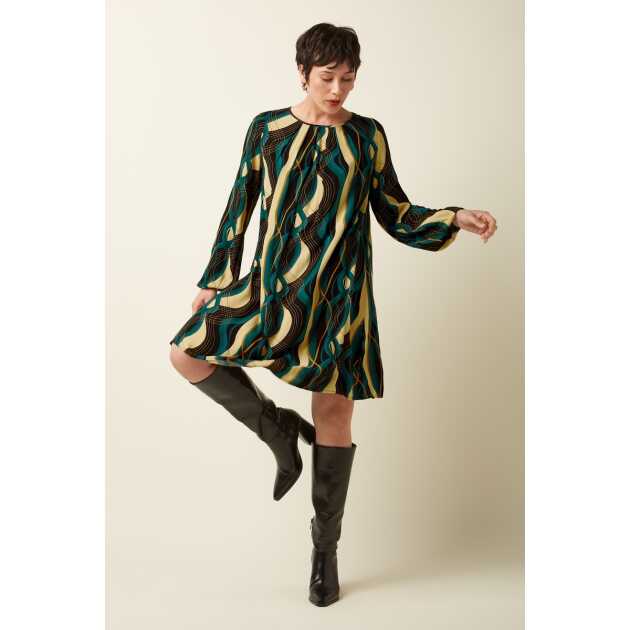 Laura Pleat dress Elysse - Billede 3