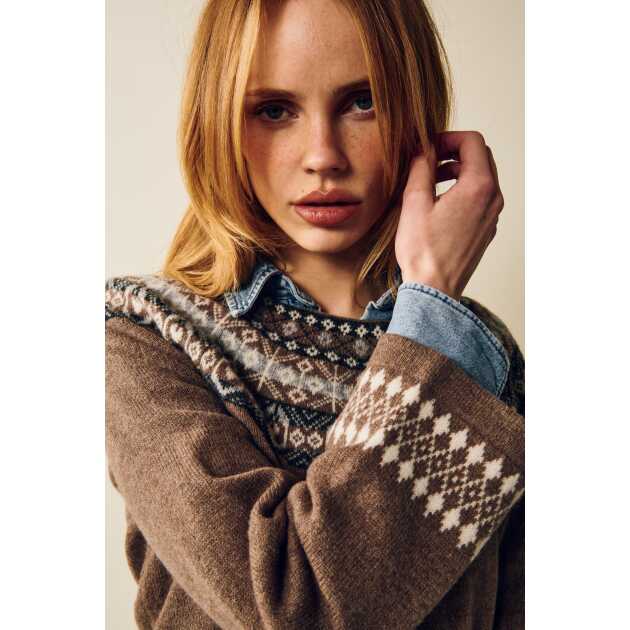 Vera Jumper - brown. - Billede 3