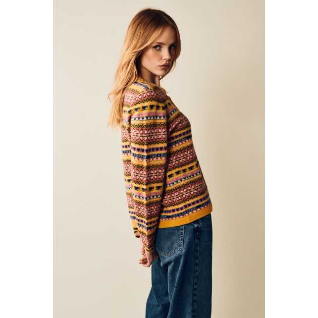 Anna Lisa Cardigan - yellow - Billede 3