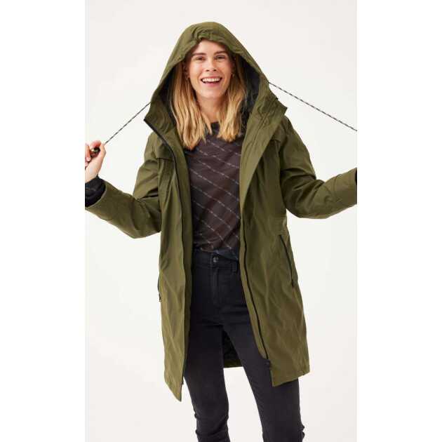 FQ - Rain-jacket - olive nightf - Billede 2