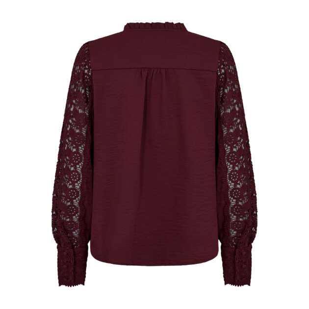 FQ - Esse bluse - port royale - Billede 2