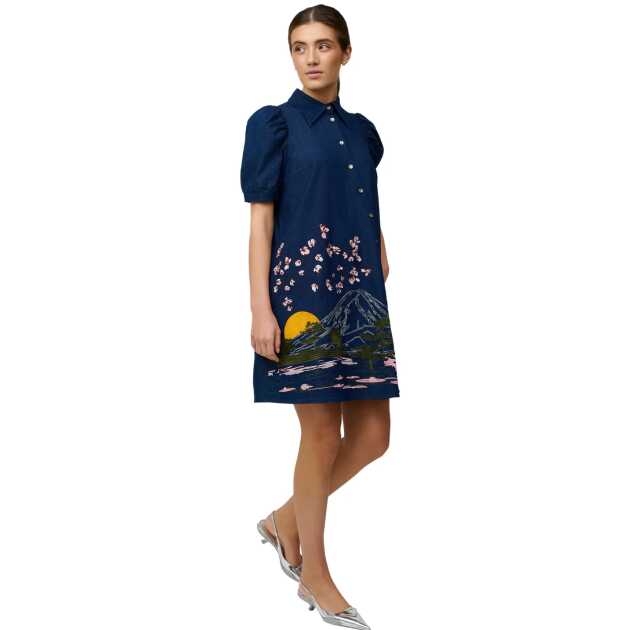 CR-La denim dress - Billede 2