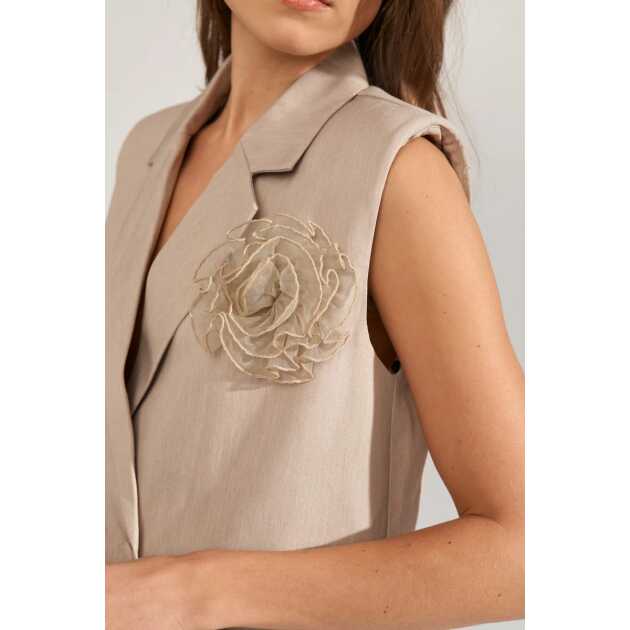 Nufloria long vest - Billede 4
