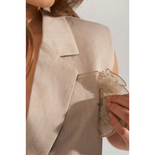 Nufloria long vest - Billede 2