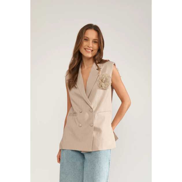 Nufloria long vest - Billede 3