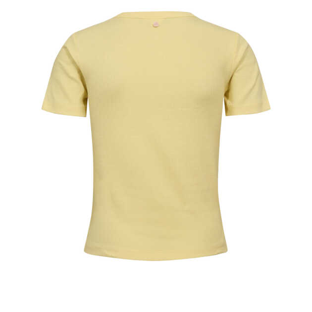 Numakeny cropped tee - popcorn - Billede 3