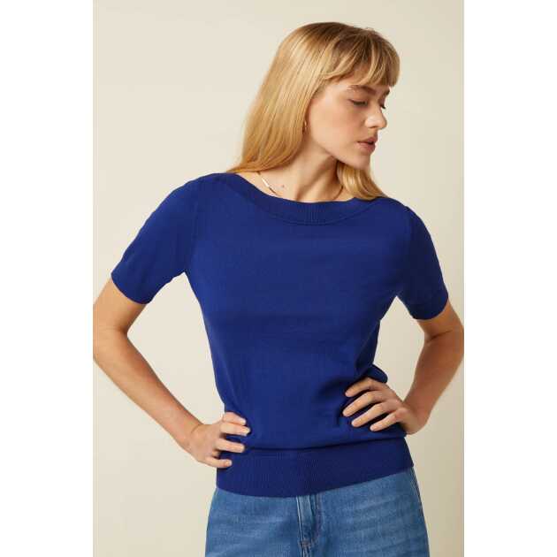 Audrey Top  - Mazarine - Billede 2