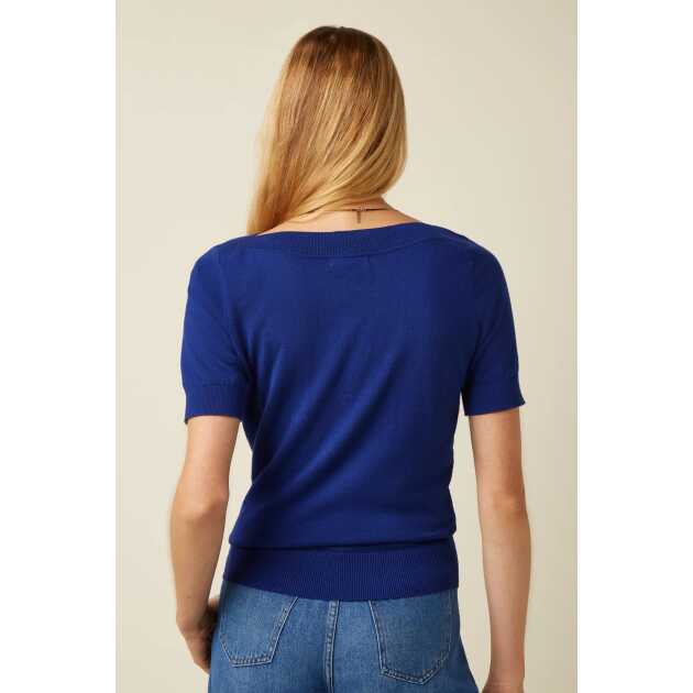 Audrey Top  - Mazarine - Billede 3