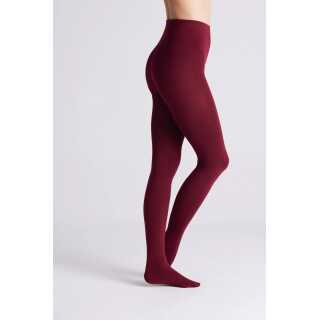 YM - Thermo tights 140 DEN - granate