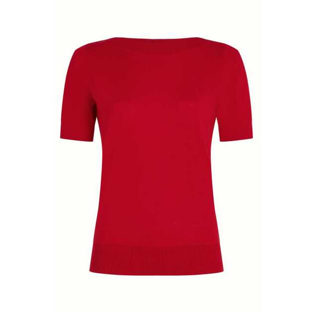 Audrey Top  - Chili red