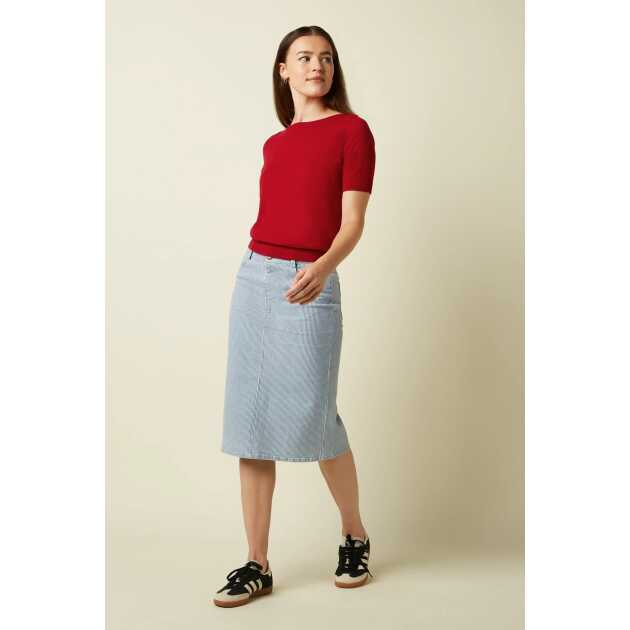 Audrey Top  - Chili red - Billede 4