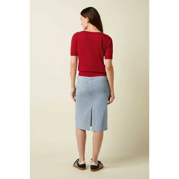 Audrey Top  - Chili red - Billede 2