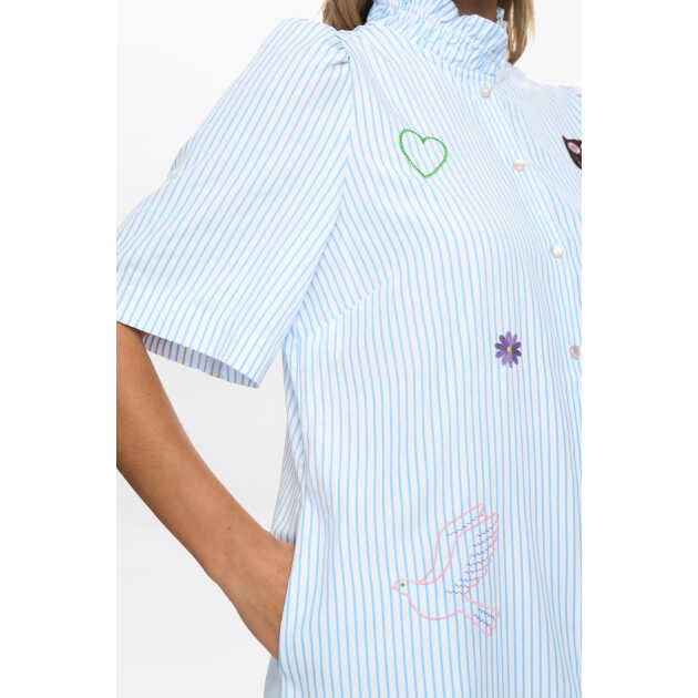 Nuashley embroidery dress - Billede 4