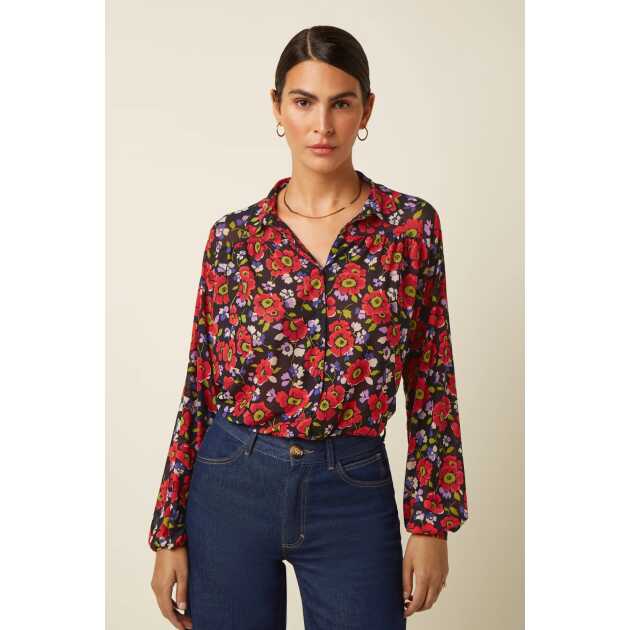 Leila Blouse Baia - Billede 4