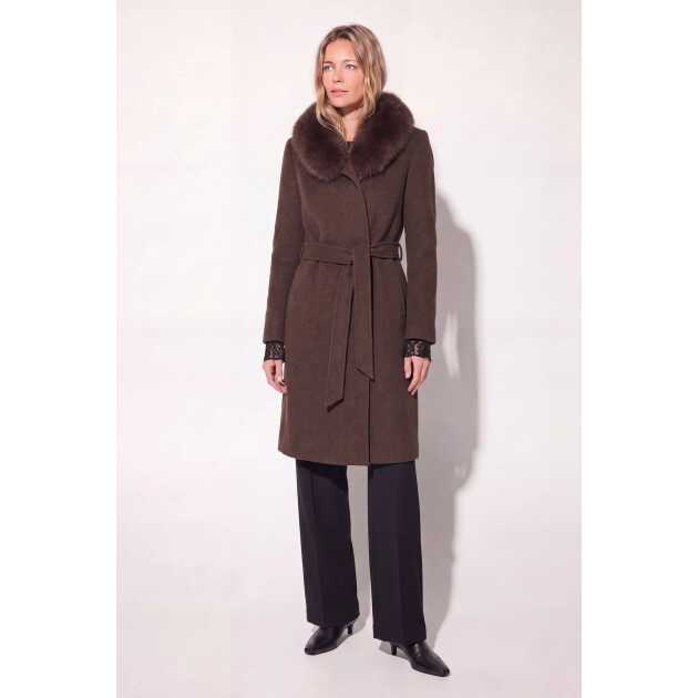 Talia Coat - Brown