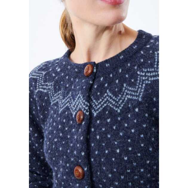 Gullvor Cardigan Blue - Billede 2