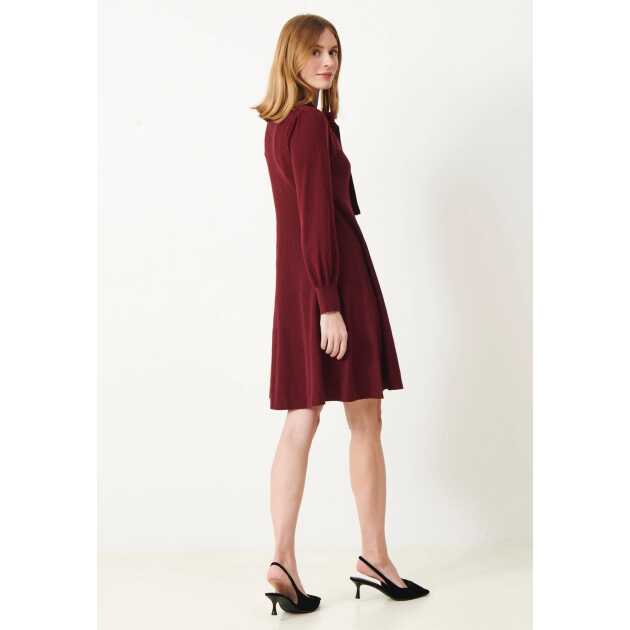 Emla Dress Burgundy - Billede 2