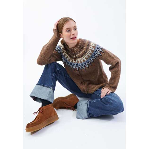 Joelle Cardigan Taupe - Billede 2