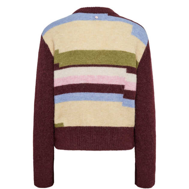 Nuriette pixel stribe pullover - Billede 3