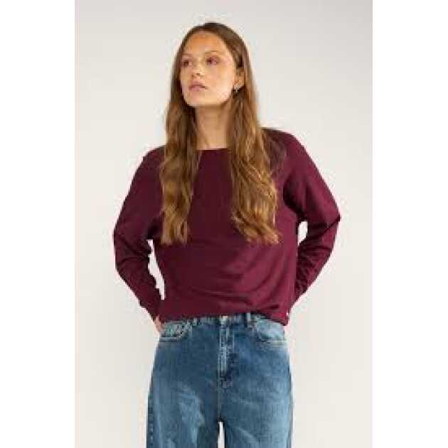 Nudaya pullover - Fig - Billede 3